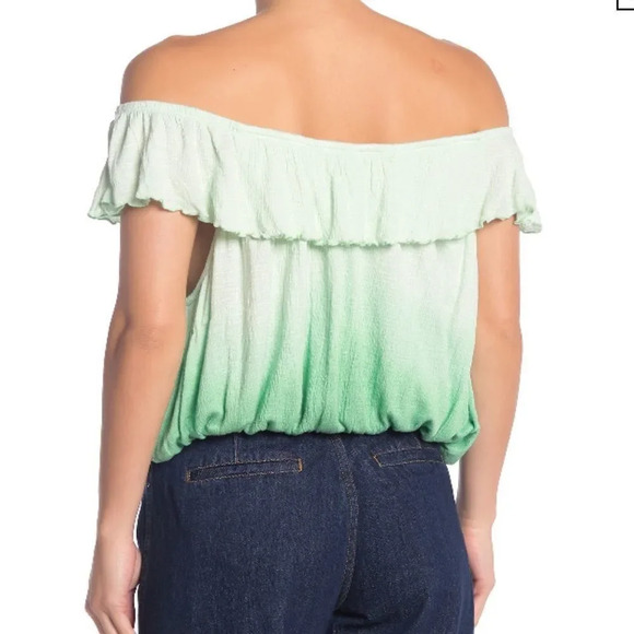 NWT Free People Cora Lee Off the Shoulder Top - Picture 7 of 9